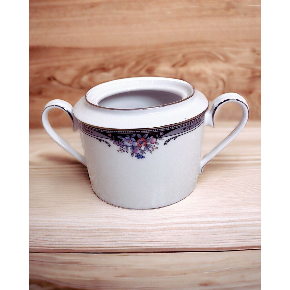 VTG Noritake Squirewood 4013 Sugar Bowl No Lid Collectible Replacement Piece